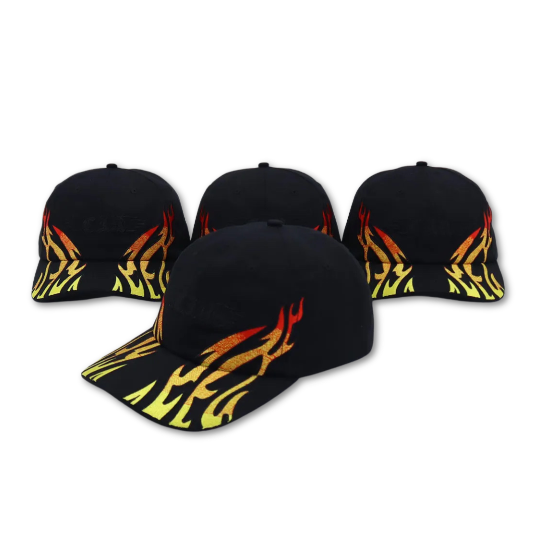 C.I.R. Flame Gradient Sports Cap – Black