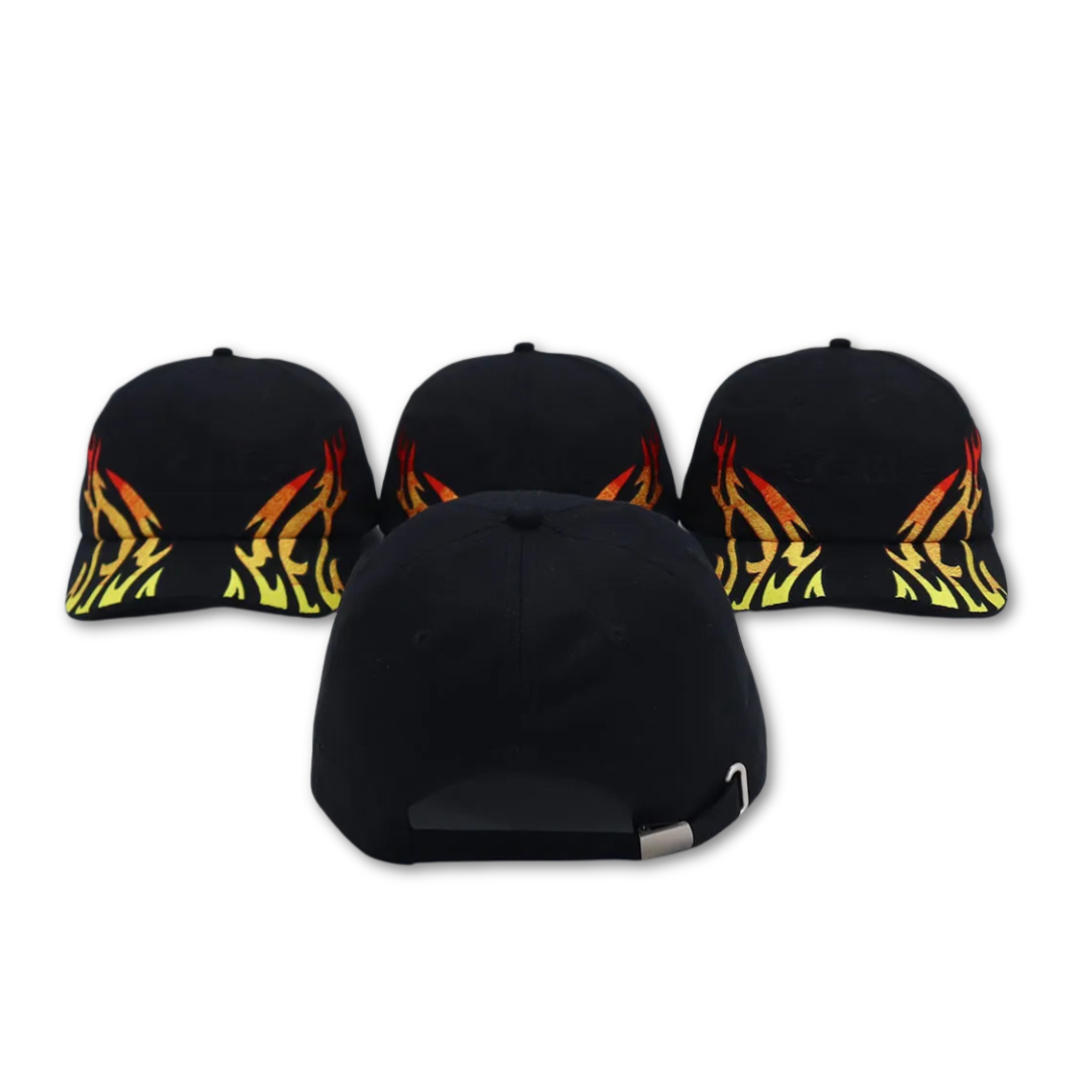 C.I.R. Flame Gradient Sports Cap – Black